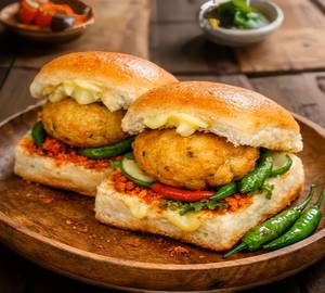 Butter vada pav