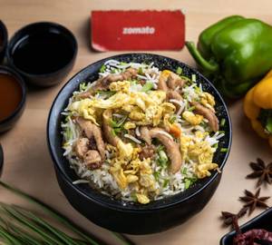 Egg chicken fried rice