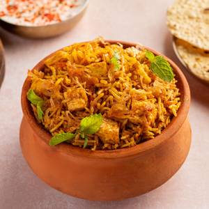 Jain Dum Paneer Biryani