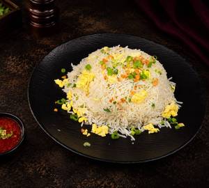 Egg Burnt Garlic Rice