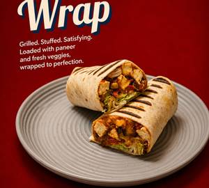 Paneer Overloaded Wrap