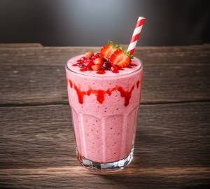 Strawberry milkshake