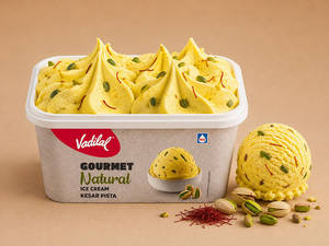 Kesar Pista Gourmet Natural Tub - 750 ML