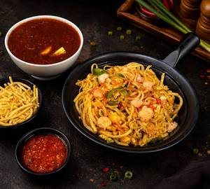 Prawns Triple Fried Rice