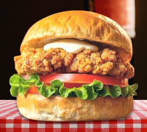 Chicken zinger supreme burger