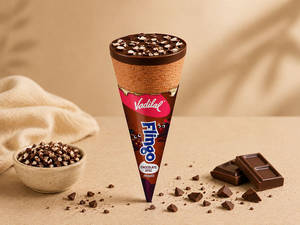Chocolate Disc Cone Ice Cream - (120 Ml)
