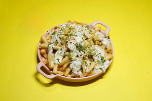 Creamy Mushroom Putin Fries