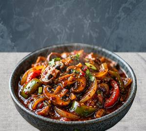 Mushroom Chilli Dry