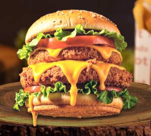 Chicken mega zinger cheese burger