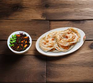 Porotta (3Ps) + Beef Roast Combo