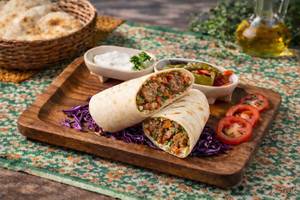 Minced Lamb Adana Kebab Wrap