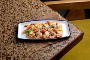 Butter Garlic Prawns 