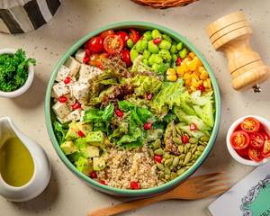 Tofu & Avocado Salad (Vegan & Gluten Free)