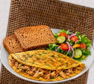 Chicken omelette