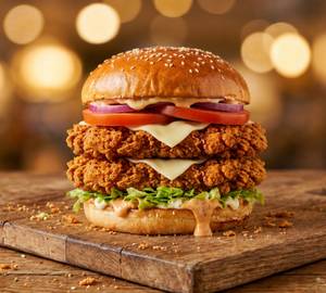 Chicken Double Zinger Burger