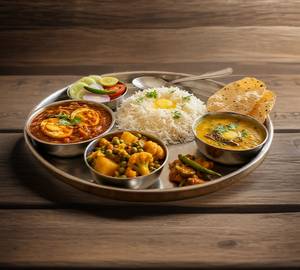 Egg thali