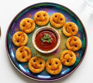 Potato Smiley Fried Peri Peri