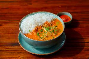 Veg Red Thai Curry (Serves 2)