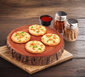 Thin Crust Pizza [4 Pieces]