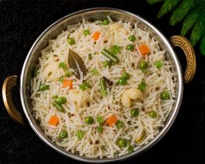 Veg Pulao White