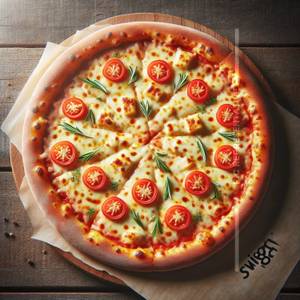 6" Three Cheese Pizza