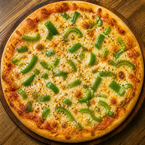 Cheese Capsicum Pizza
