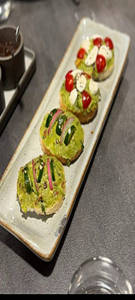 Assorted Guac On Toast
