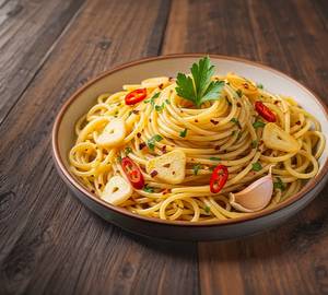 Spaghettic aglio olio