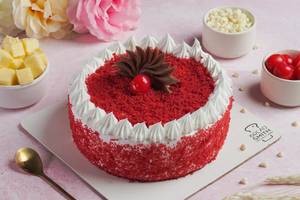 Eggless Red Velvet Cake [500 g]