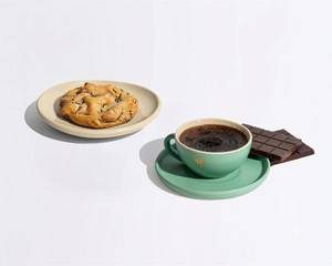 Dark Hot Chocolate & Sea Salt Chocolate Cookie