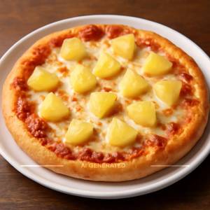 6" Pineapple Pizza
