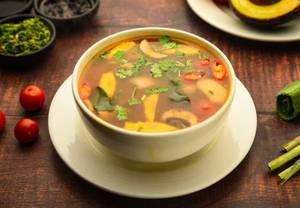 Veg Tom Yum Soup