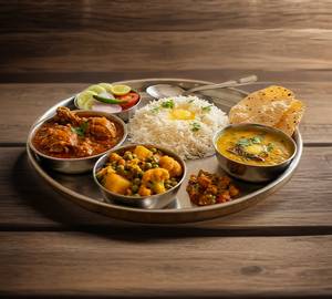 Chicken thali