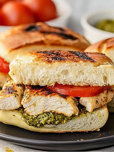 Chicken Pesto Regular Grilled Sandwich