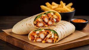 Buffalo Cheesy Chicken Wrap