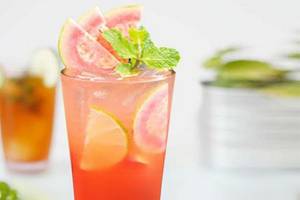 Pink Guwawa Iced Tea