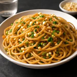 Stir Fried Garlic Pasta