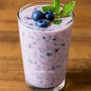 Chunky Blue Berry Mojito
