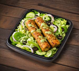 Mutton Seekh Kabab Salad