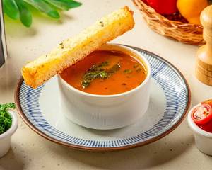Charred Tomato & Basil Soup