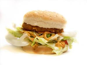 Vegetable Cheese Burger