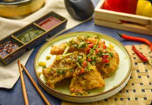 Crispy Fish In Salt & Pepper (Serves 2)