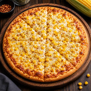Corn Cheese Pizza