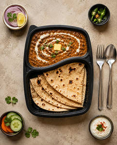 Dal Makhani + 4 Tawa Roti