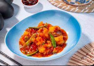 Prawns In Sichuan Pickle & Soya Sauce (Serves 2)