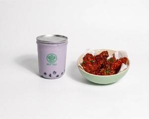 Taro & Korean Spicy Chicken