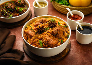 Chicken Sichuan Fried Rice (Serves 2)
