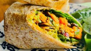 Potato Vegetable Wrap