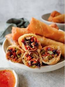 Mushroom Spring Roll