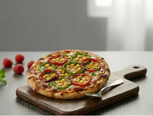 Capsicum and Golden Corn Pizza [7 inches]